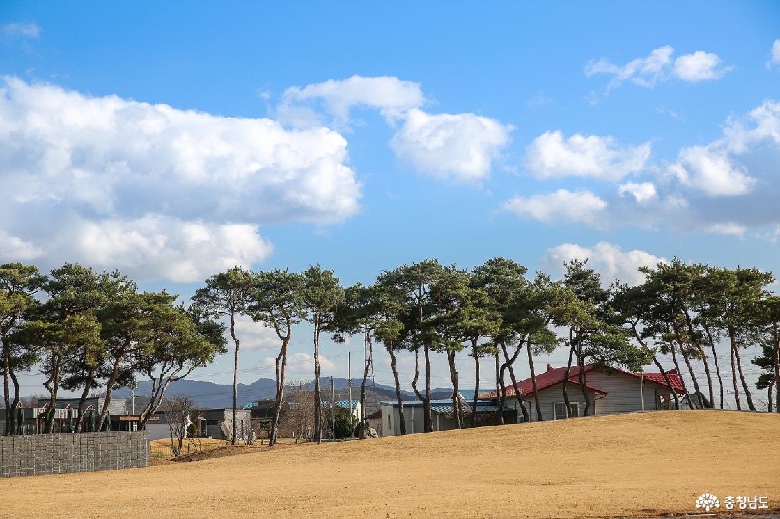 순교미술관 전망대에서 바라본 신리성지