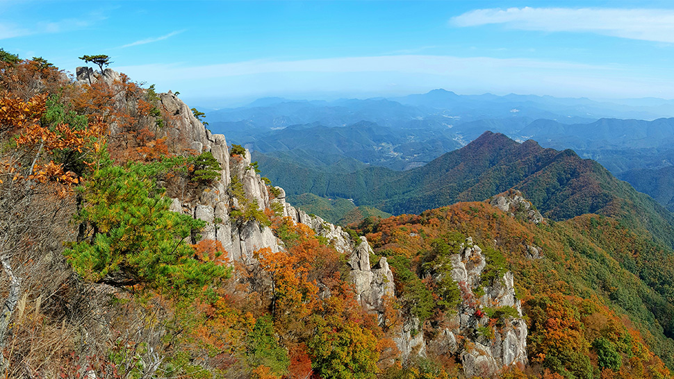 대둔산도립공원 전경 이미지